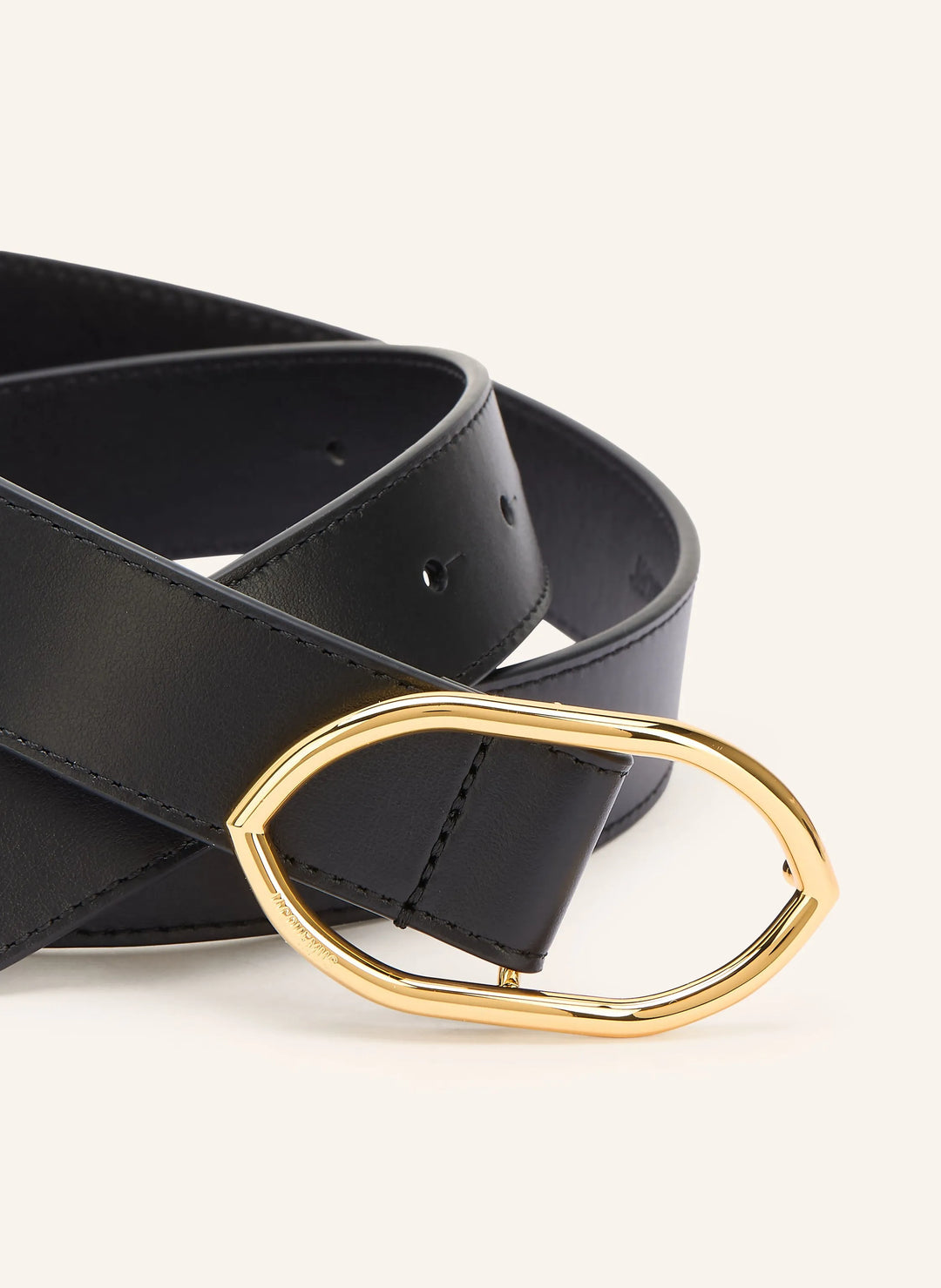 JACQUEMUS - Ceinture Calisson Noir