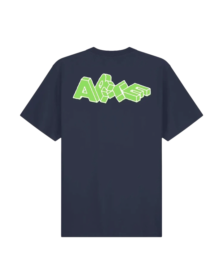 ARTE - T-shirt imprimé blocs Marine