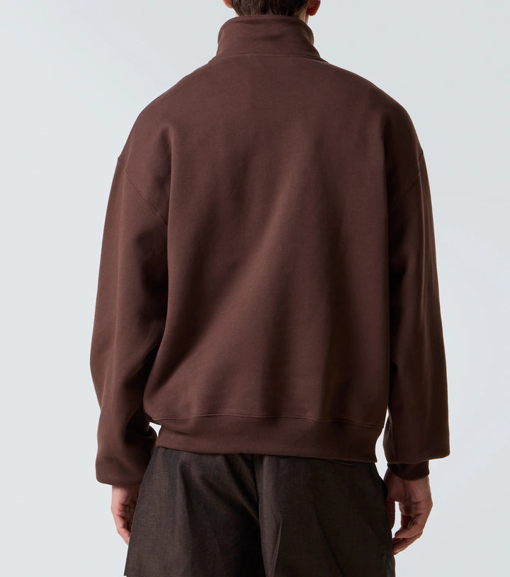 JACQUEMUS - Sweat-shirt Gros Grain en coton marron
