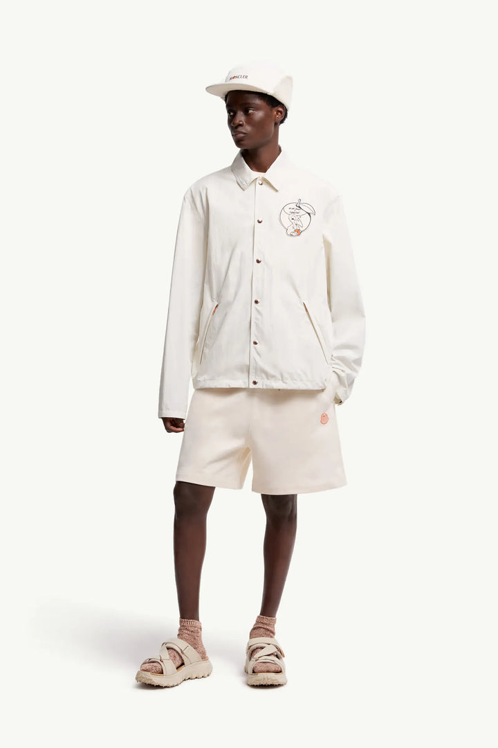 MONCLER GENIUS - Veste-chemise Satsuma Moncler x Gilga Farm by Donald Glover écru