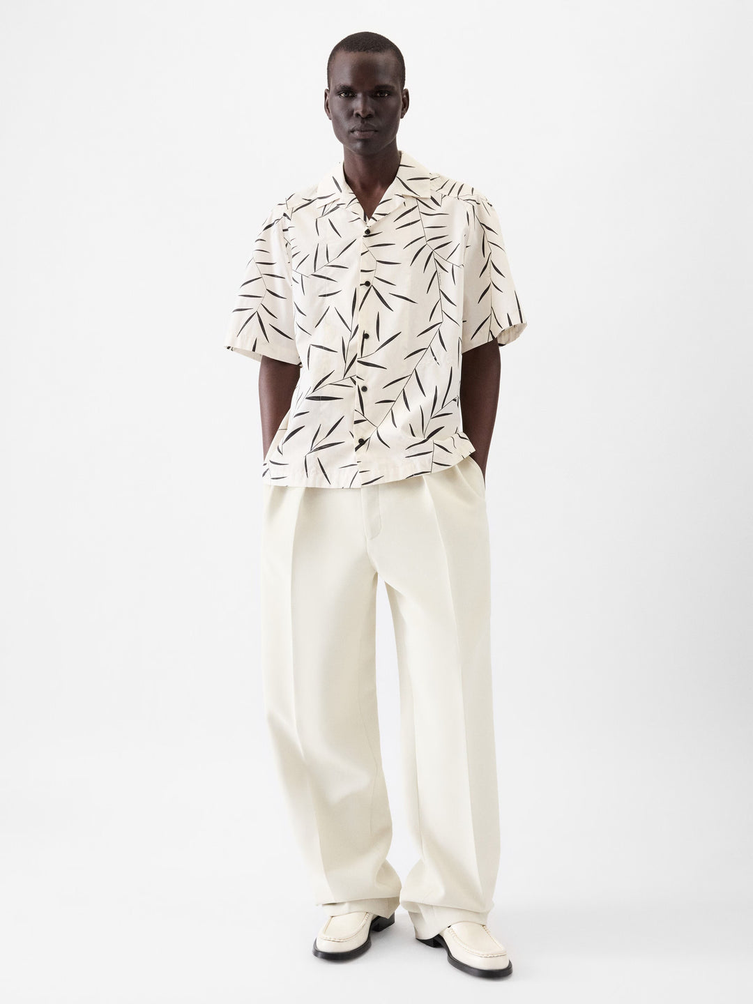 JACQUEMUS - La Chemise Fonccio Blanche