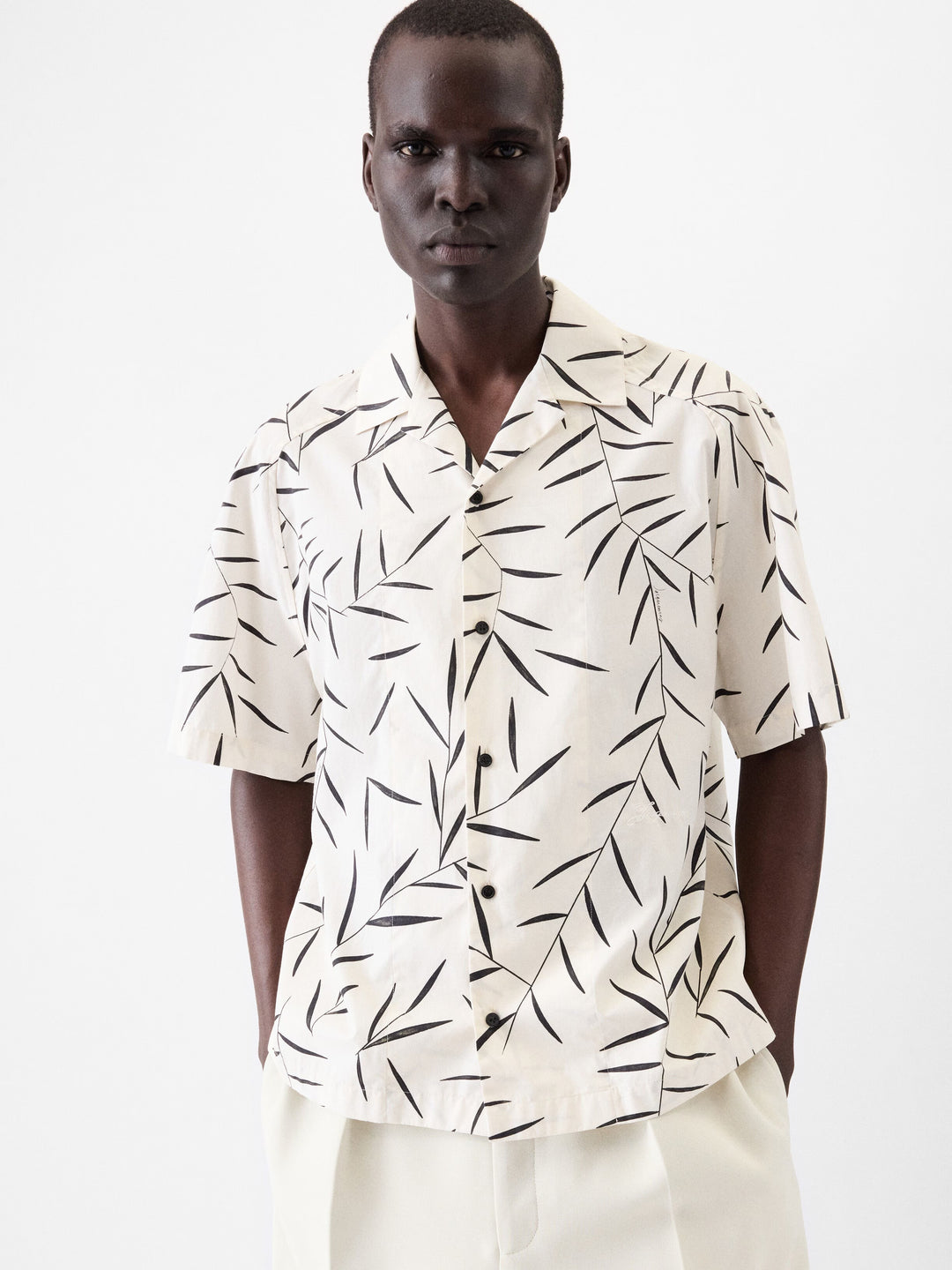 JACQUEMUS - La Chemise Fonccio Blanche