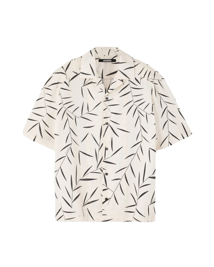 JACQUEMUS - La Chemise Fonccio Blanche
