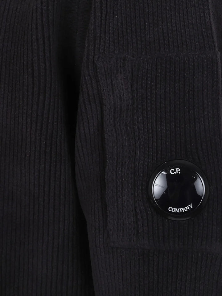 C.P. COMPANY - Sweat en Cotton Chenille Crewneck Sweater