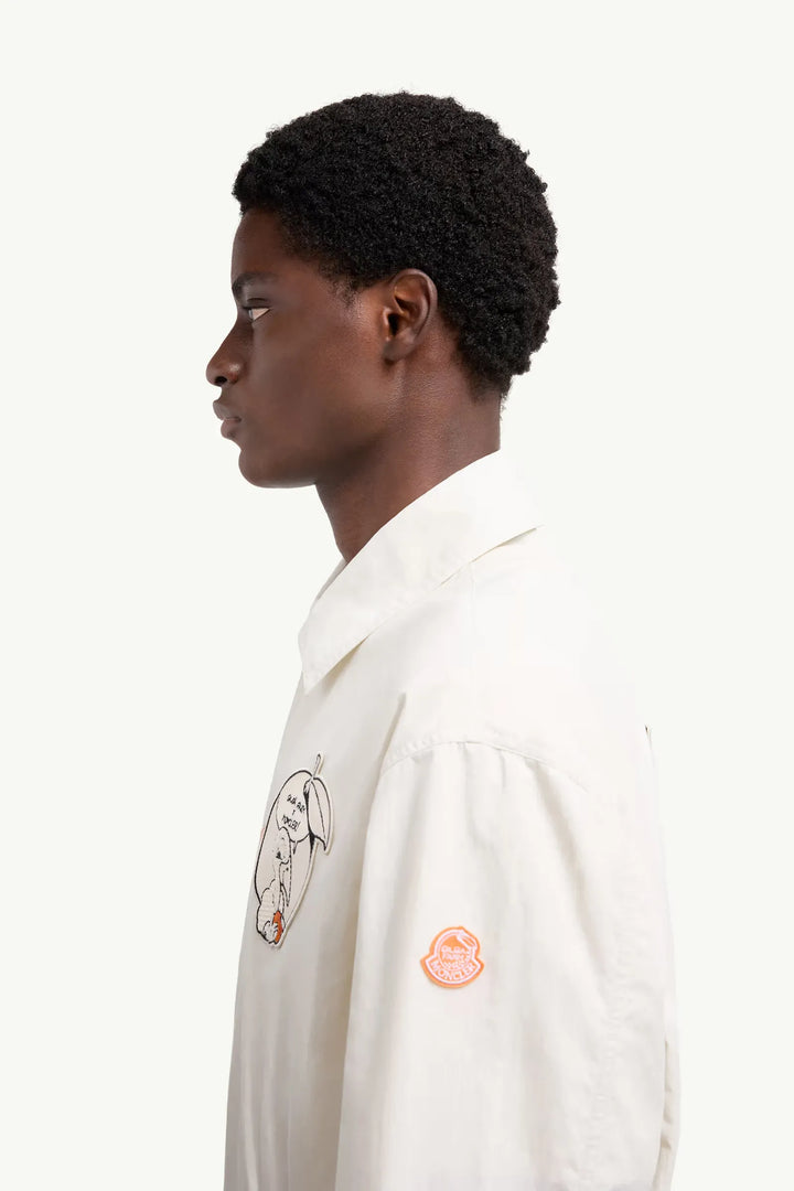 MONCLER GENIUS - Veste-chemise Satsuma Moncler x Gilga Farm by Donald Glover écru
