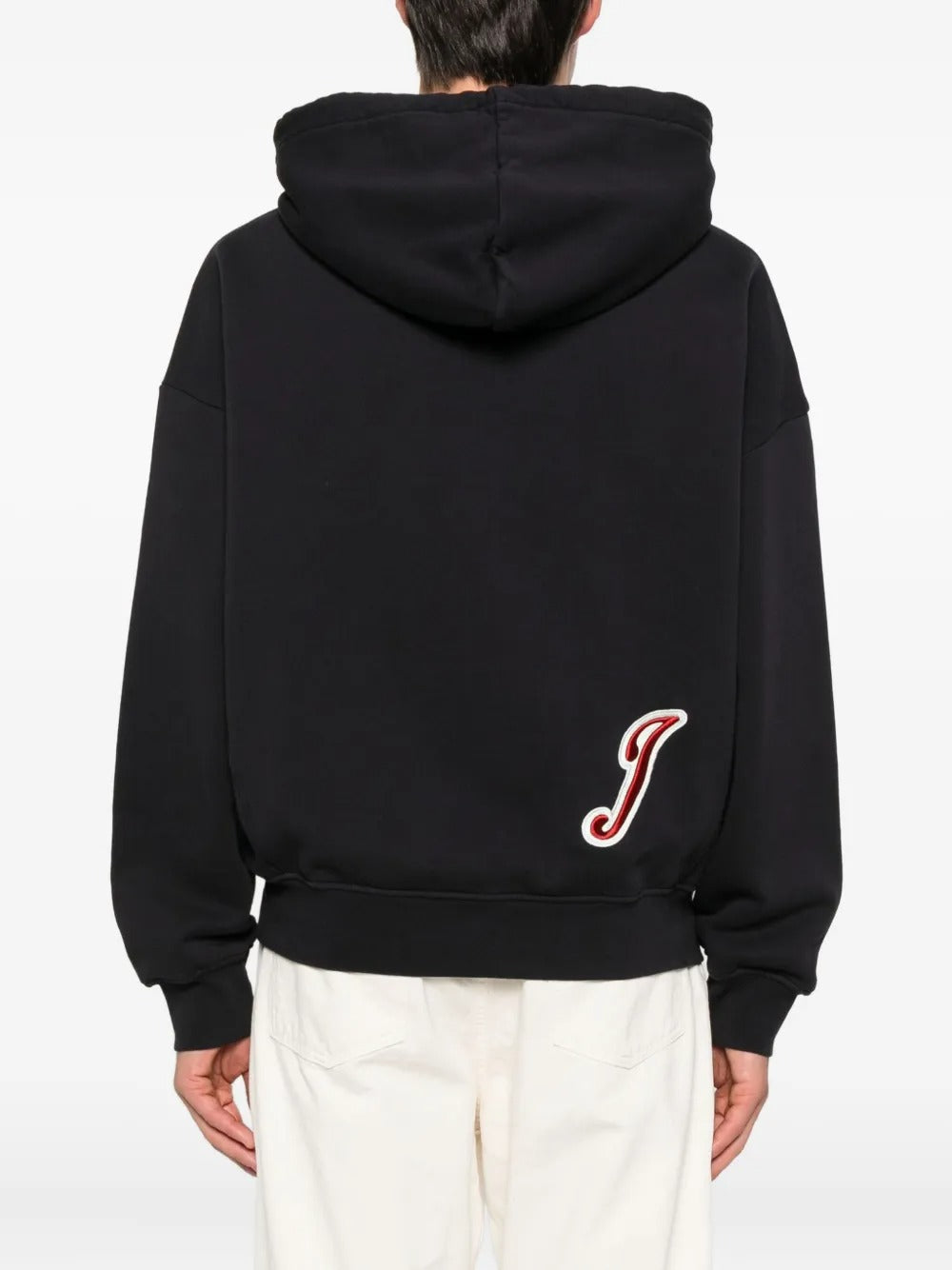JACQUEMUS - Le Hoodie Gio Varsity Patch Bleu Marine