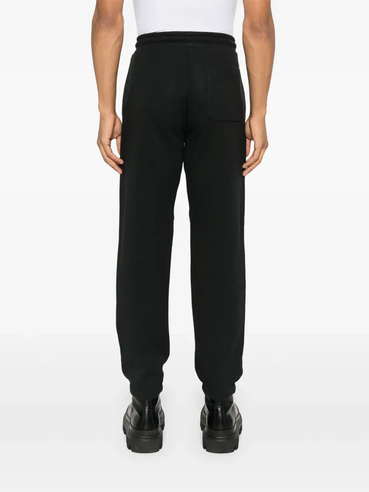 MONCLER - Pantalon de jogging à patch logo noir