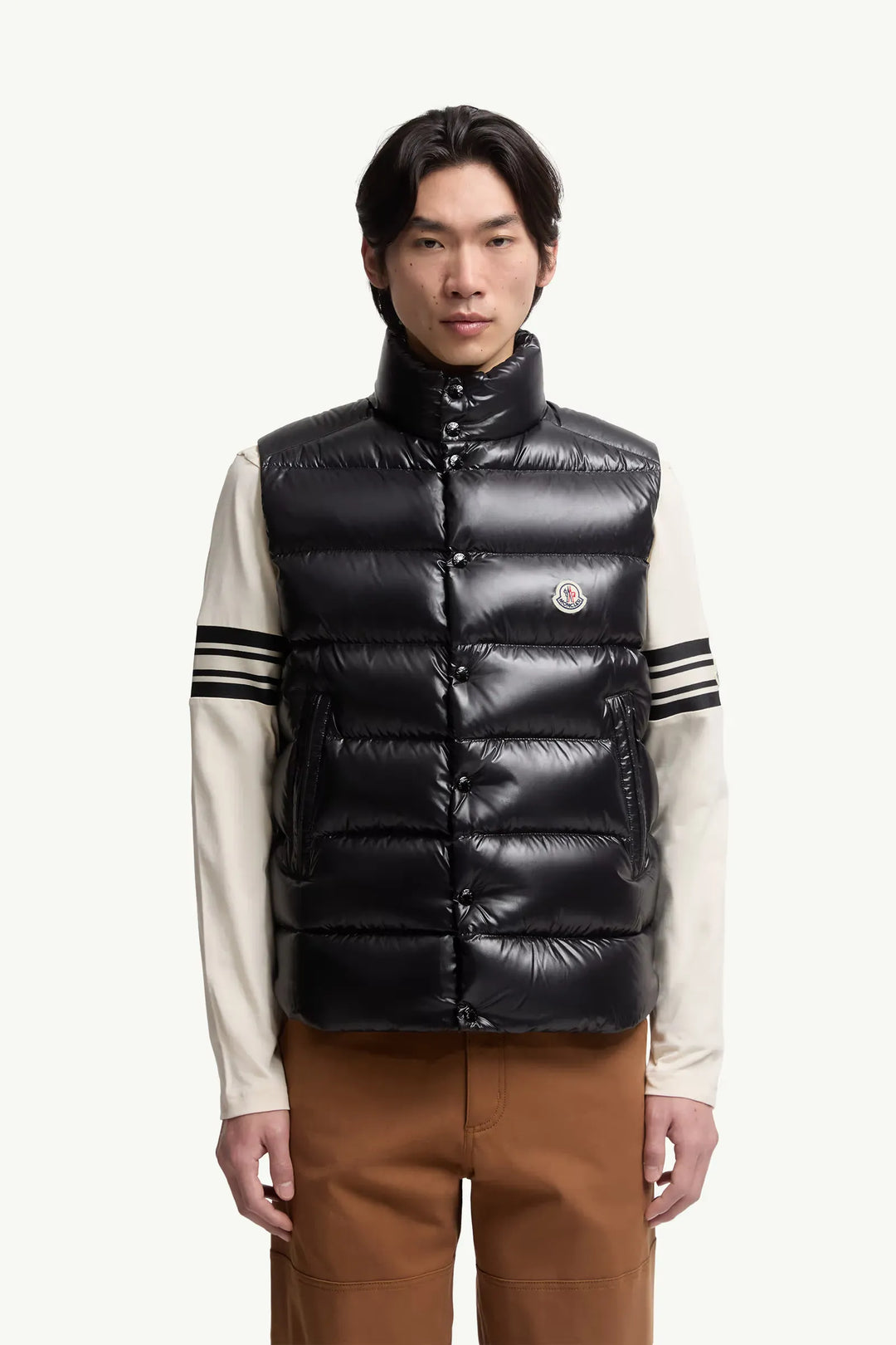 MONCLER - Doudoune sans manches Tibb noir