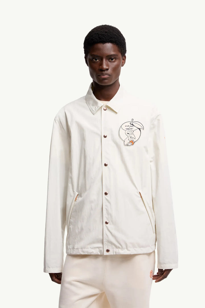 MONCLER GENIUS - Veste-chemise Satsuma Moncler x Gilga Farm by Donald Glover écru