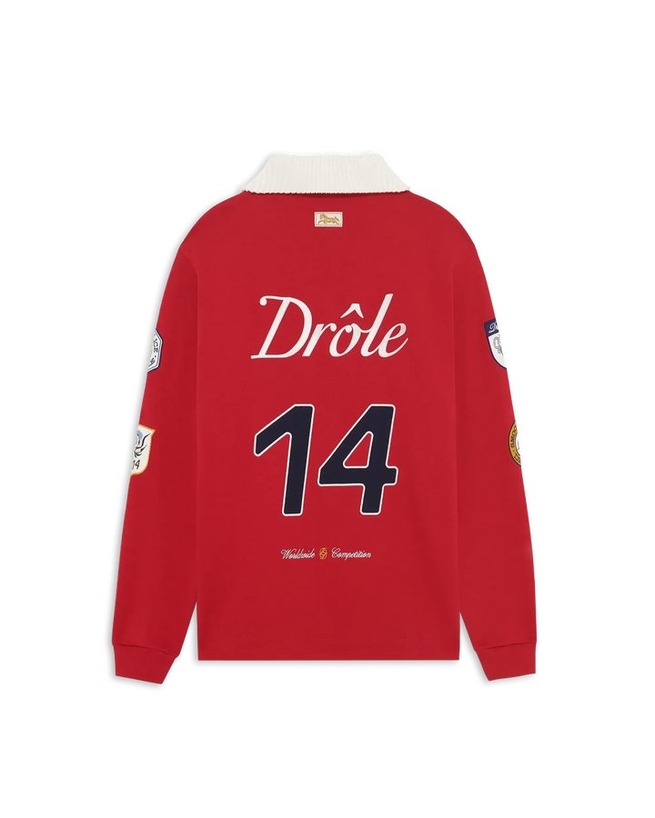 DROLE DE MONSIEUR - Le Polo Racing Rouge