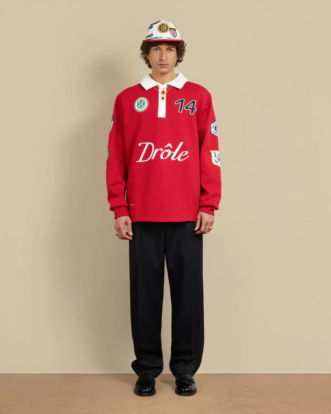 DROLE DE MONSIEUR - Le Polo Racing Rouge