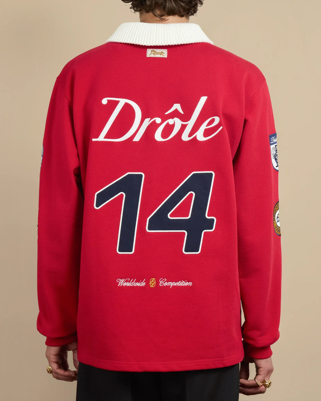 DROLE DE MONSIEUR - Le Polo Racing Rouge