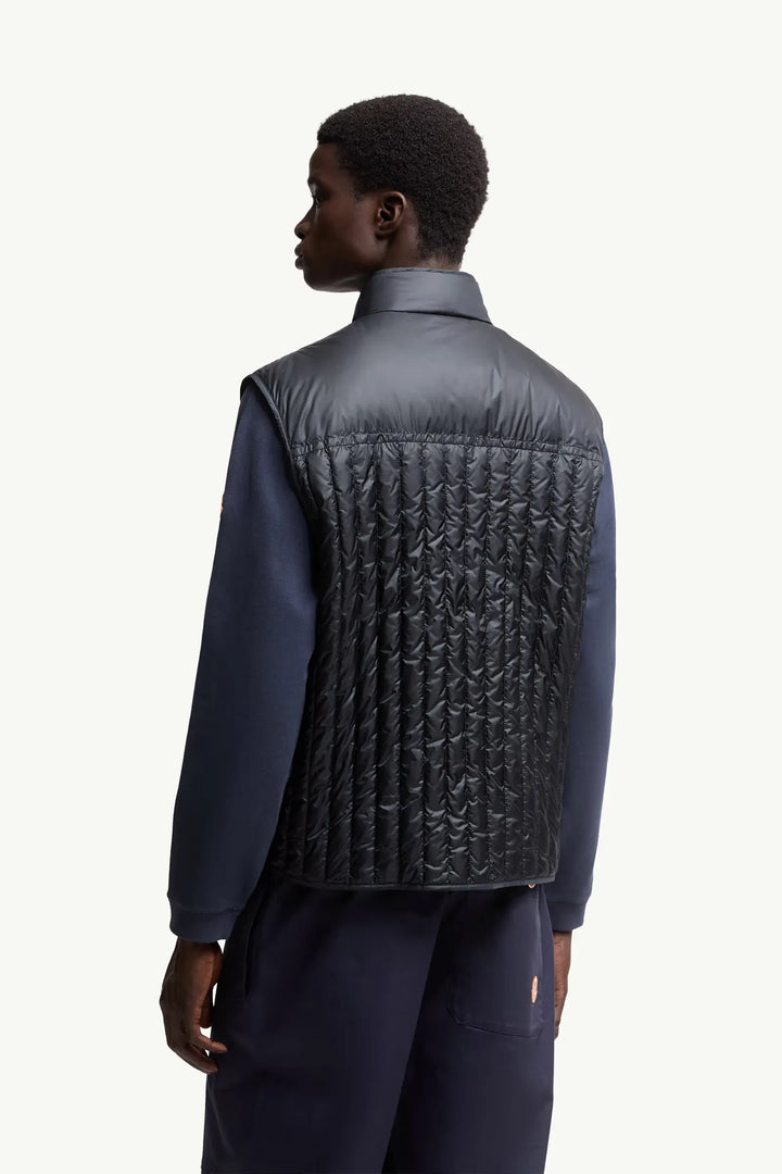 MONCLER GENIUS - Doudoune sans manches Tangerine Moncler x Gilga Farm by Donald Glover bleu