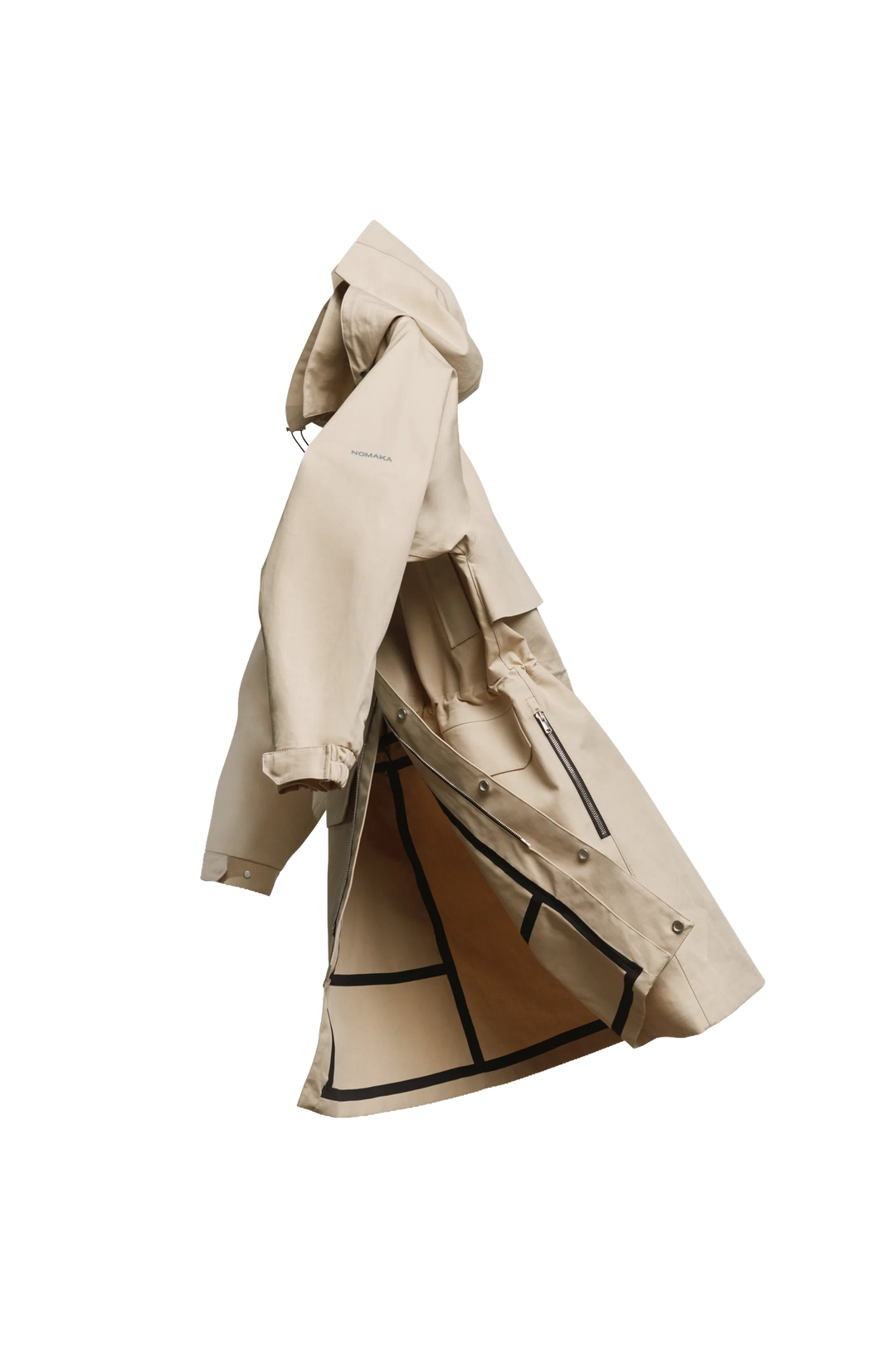 NOMAKA - Veste shell pour homme Bargis Beige