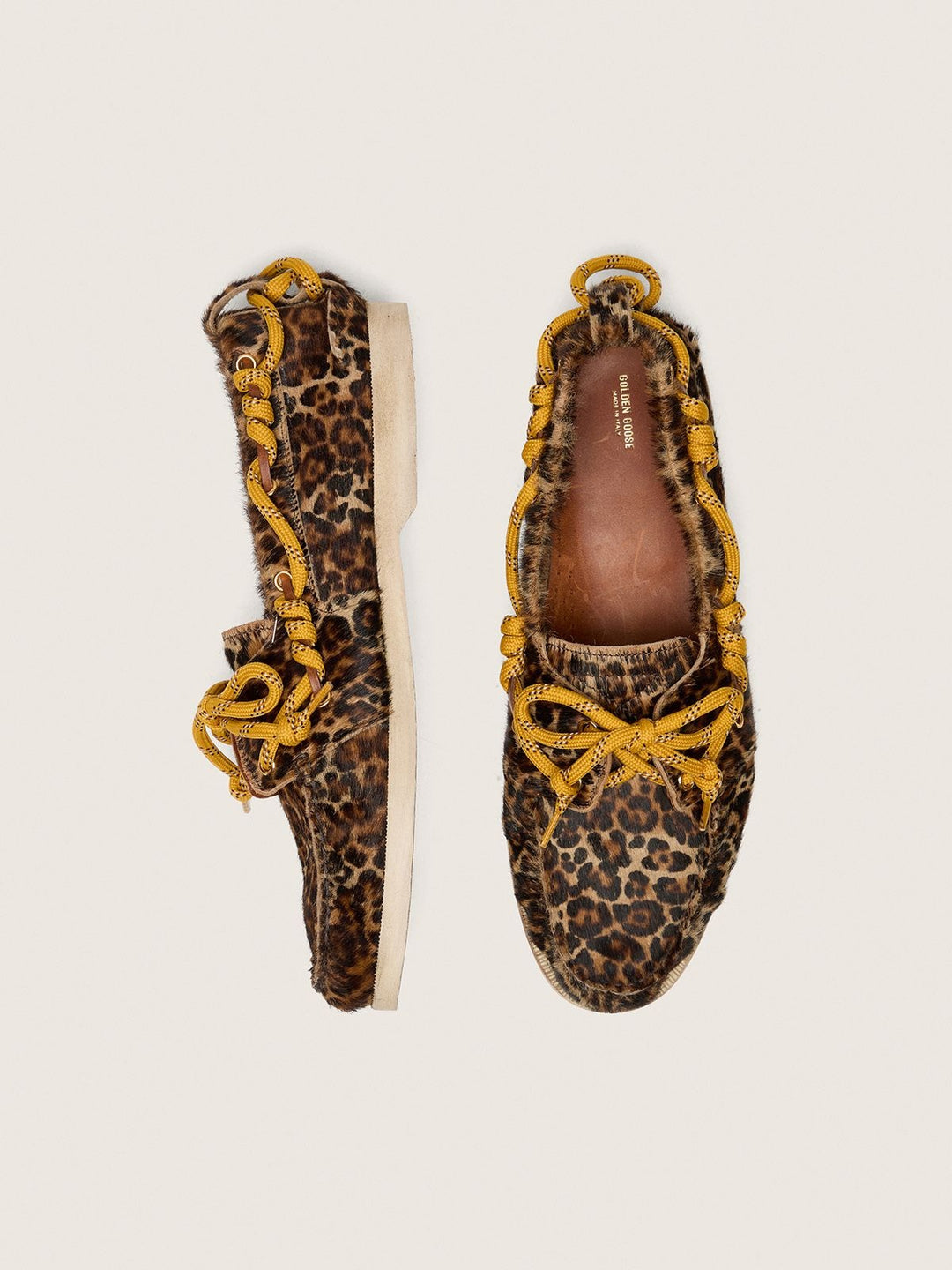 GOLDEN GOOSE - Mocassins Leopard