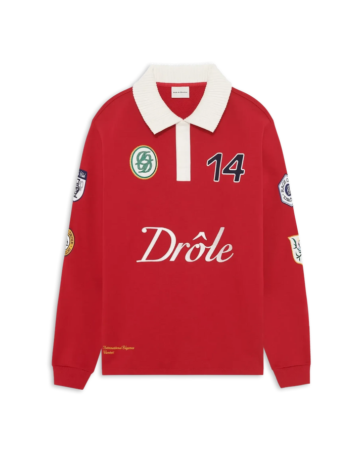 DROLE DE MONSIEUR - Le Polo Racing Rouge
