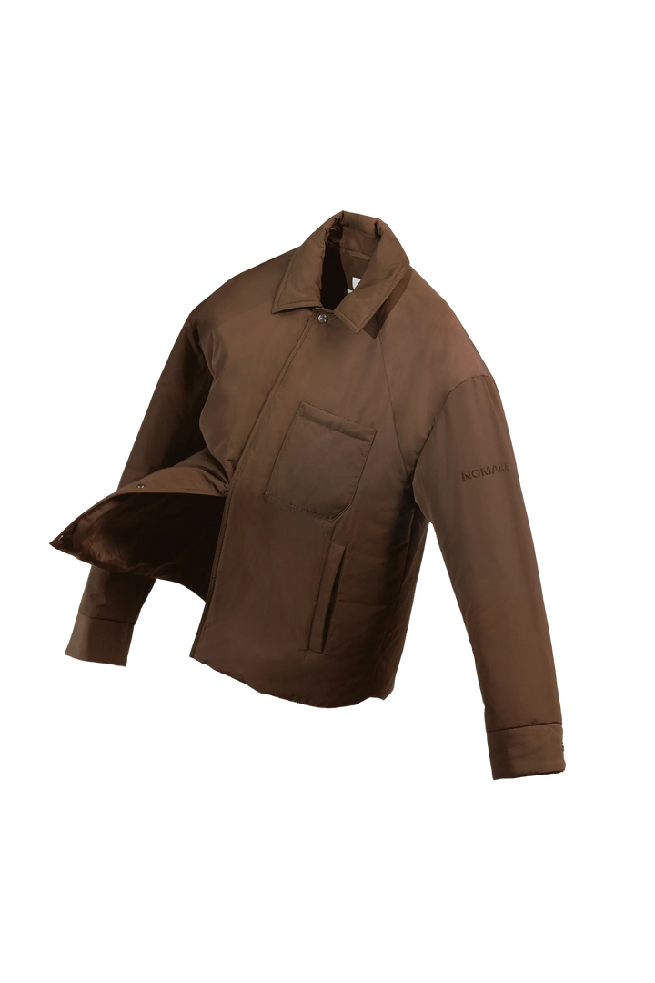 NOMAKA - Blouson rembourré léger Vial Marron