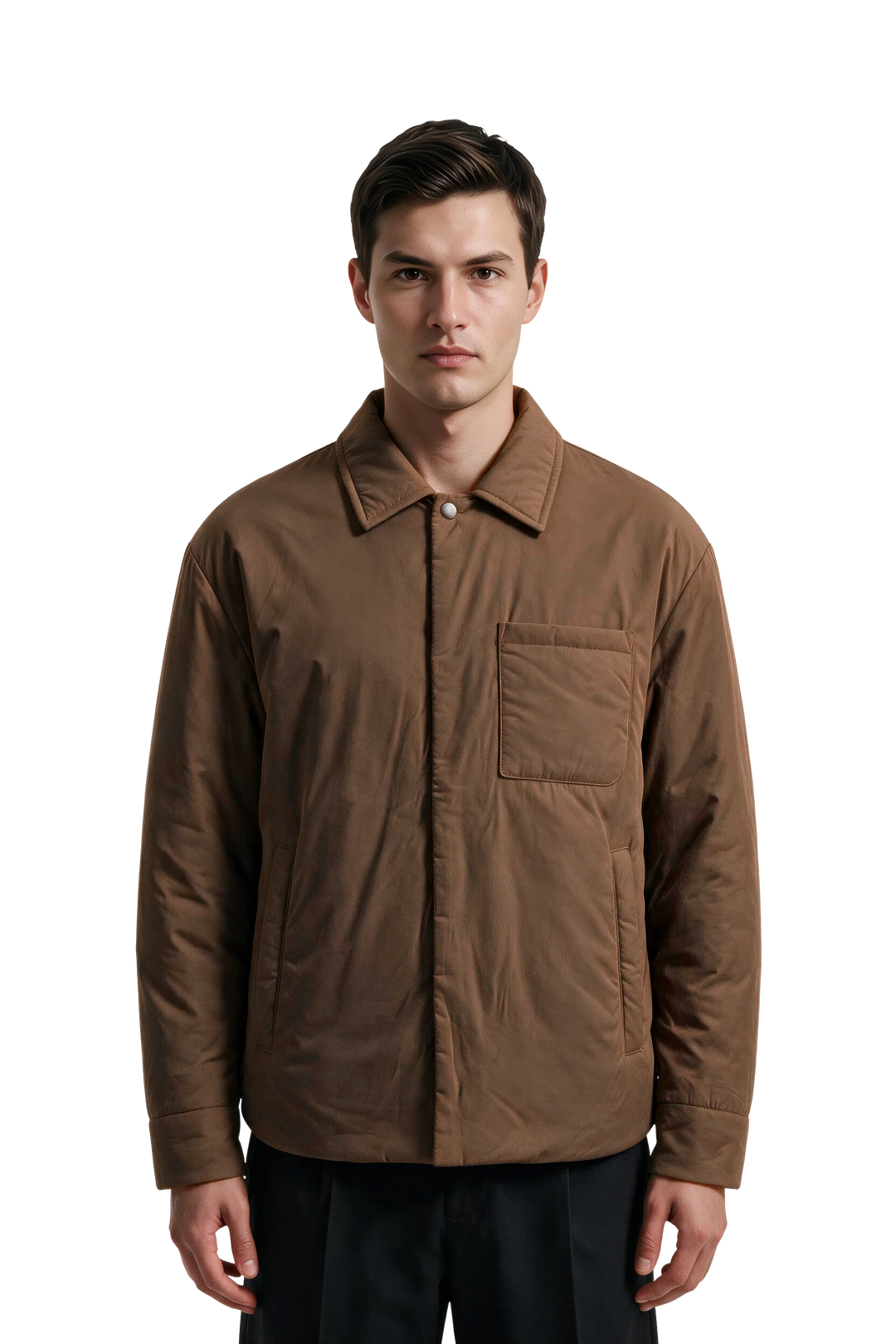 NOMAKA - Blouson rembourré léger Vial Marron