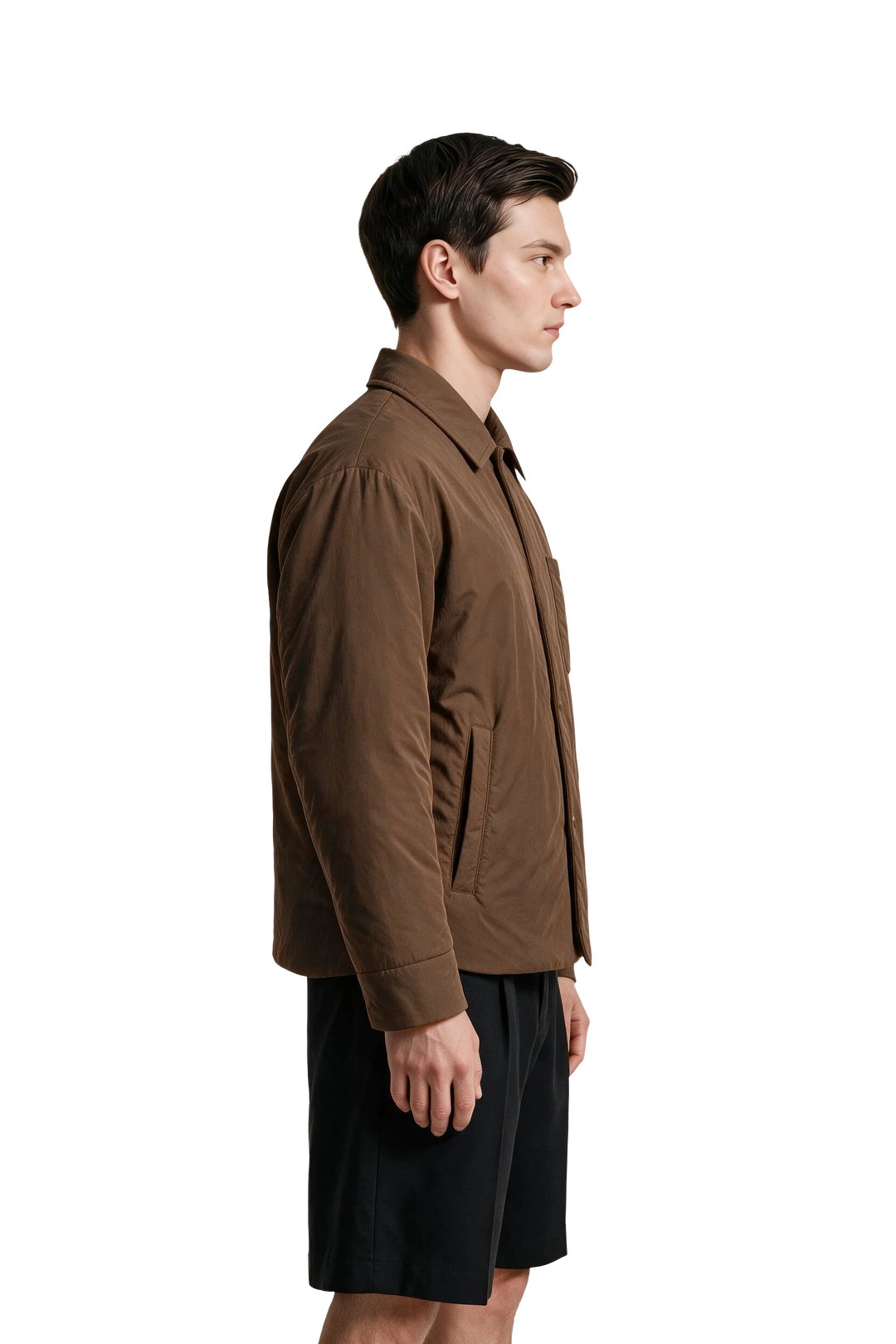 NOMAKA - Blouson rembourré léger Vial Marron