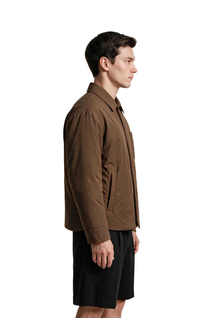 NOMAKA - Blouson rembourré léger Vial Marron