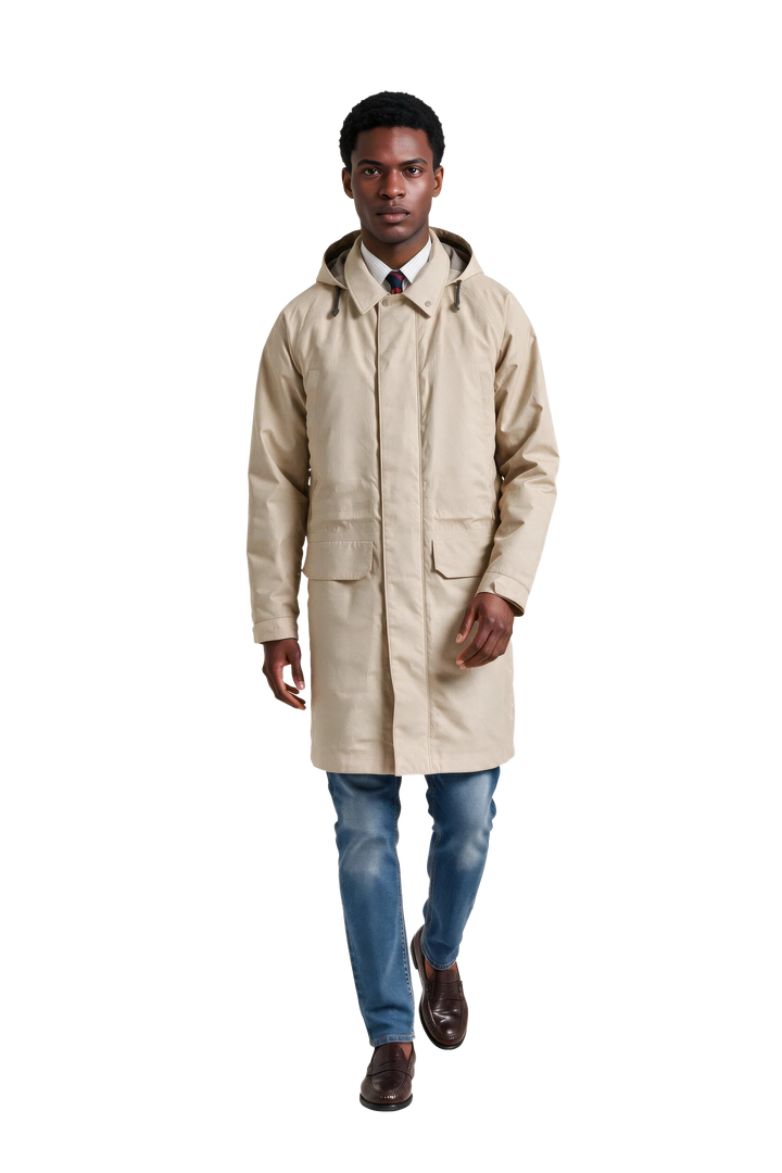 NOMAKA - Veste shell pour homme Bargis Beige
