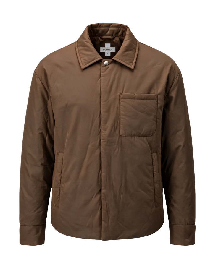 NOMAKA - Blouson rembourré léger Vial Marron