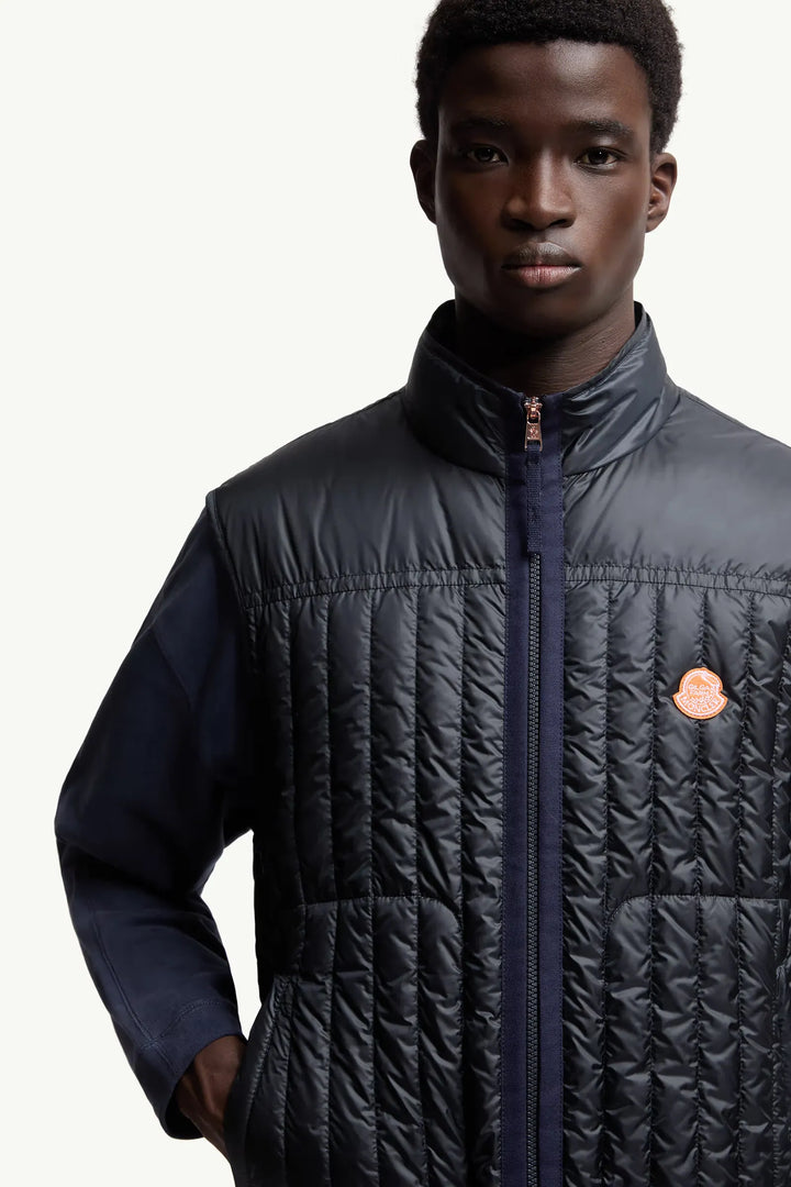 MONCLER GENIUS - Doudoune sans manches Tangerine Moncler x Gilga Farm by Donald Glover bleu
