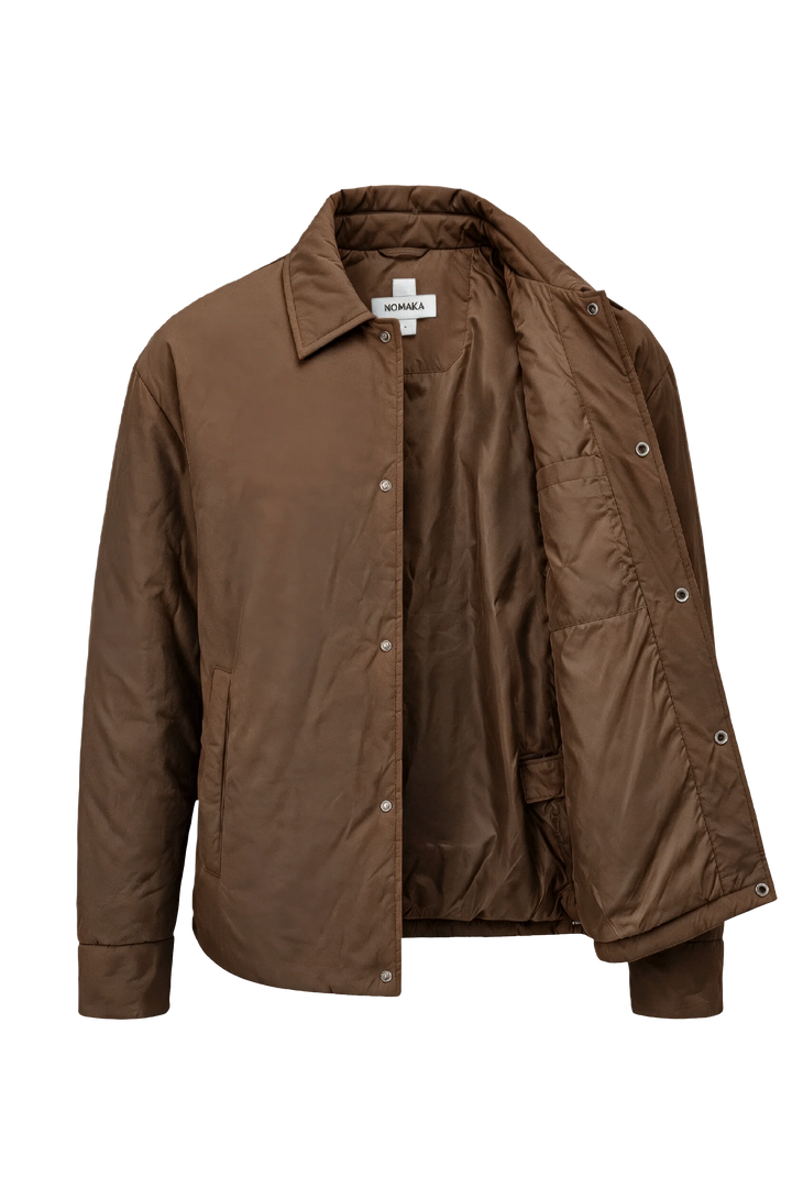 NOMAKA - Blouson rembourré léger Vial Marron