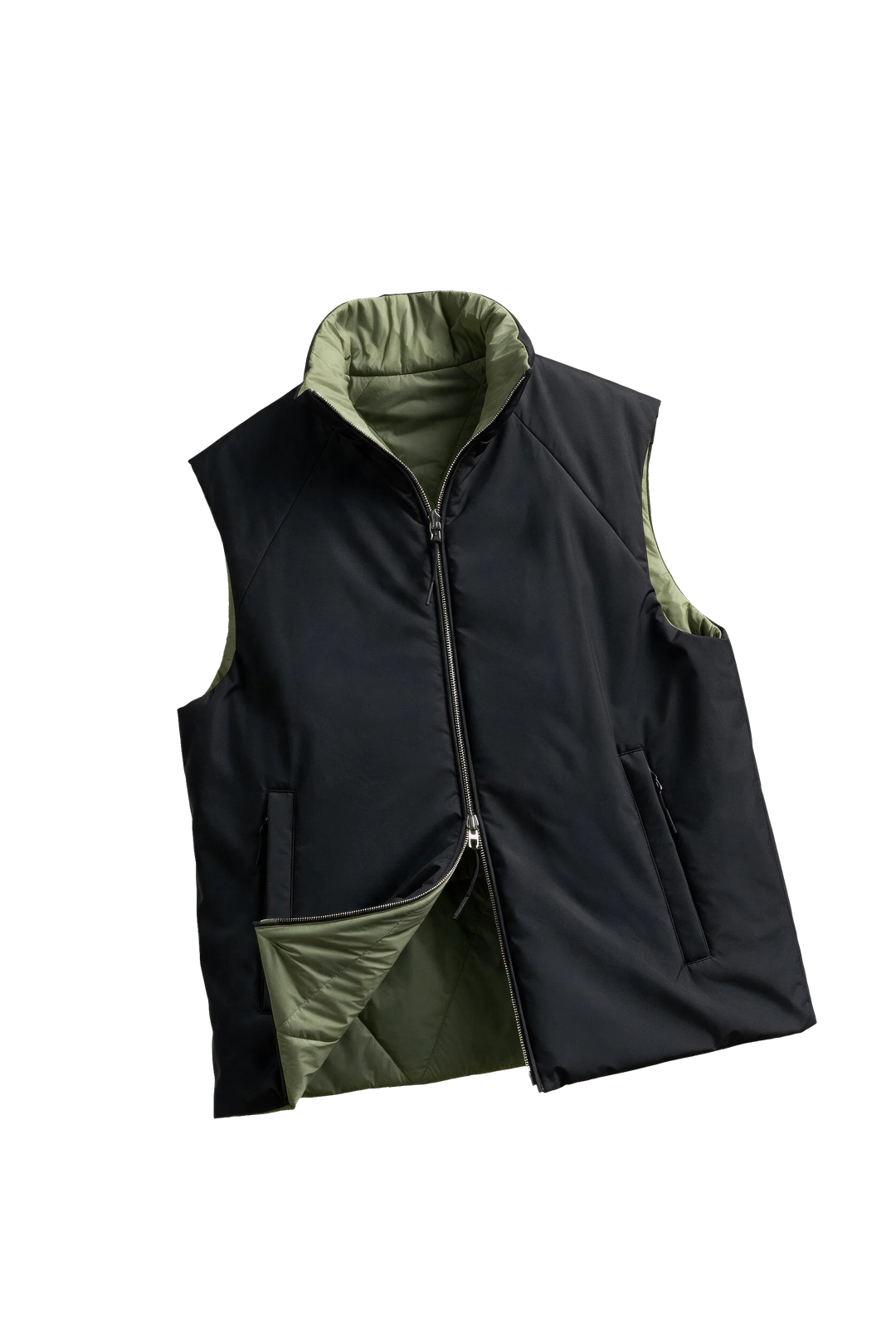 NOMAKA - Gilet léger Alvier Noir/Vert