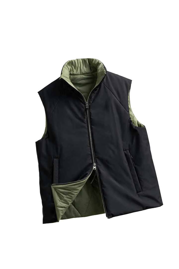 NOMAKA - Gilet léger Alvier Noir/Vert
