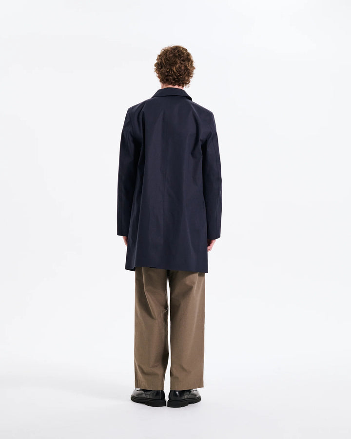 MACKINTOSH - Manteau mi-long Dunoon Raintec® Bleu Marine