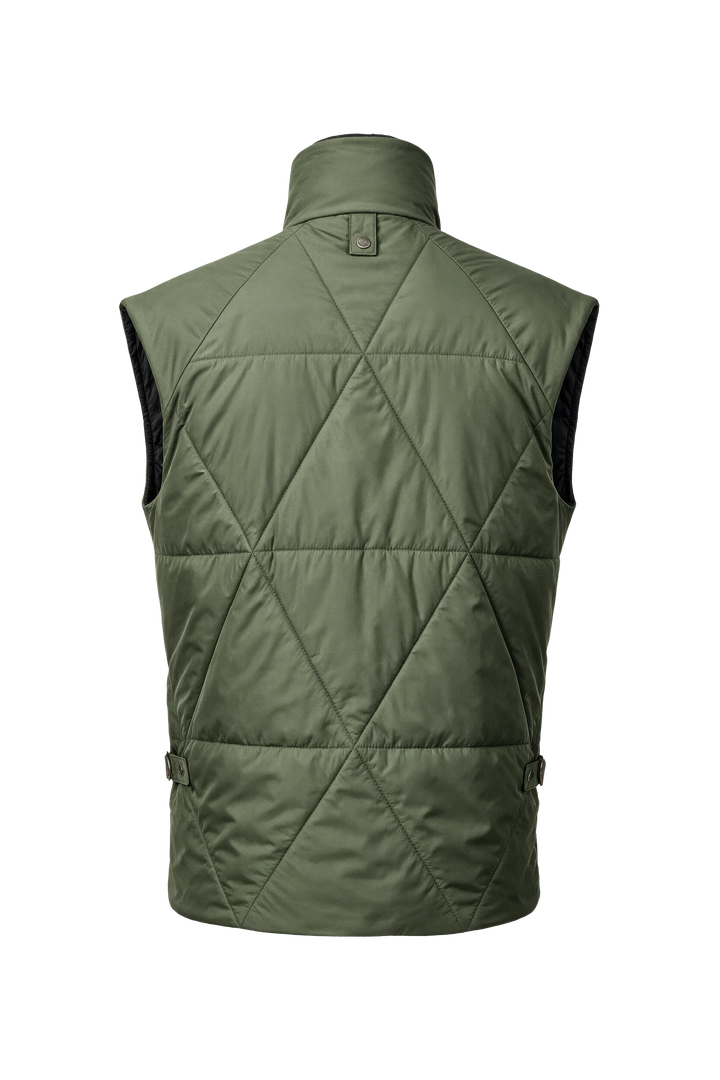 NOMAKA - Gilet léger Alvier Noir/Vert