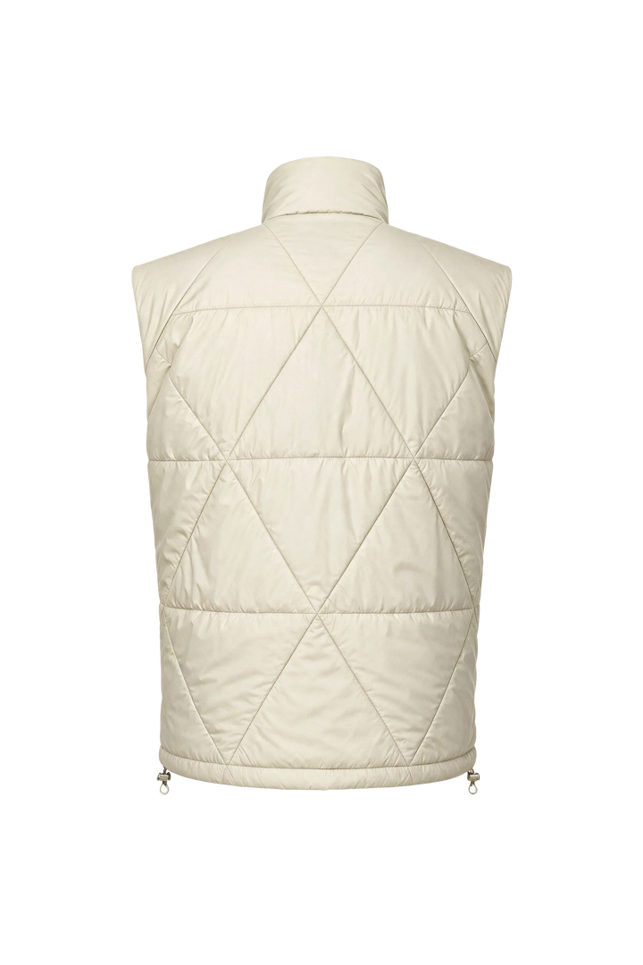 NOMAKA - Gilet léger Alvier Marron/Blanc