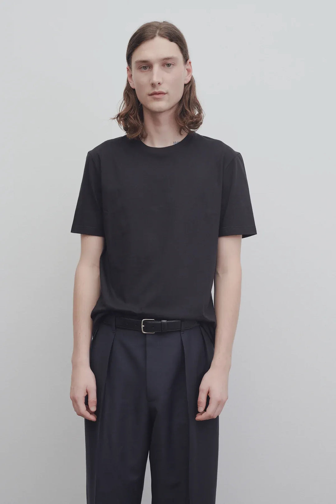 THE ROW - Luke T-Shirt en Coton noir