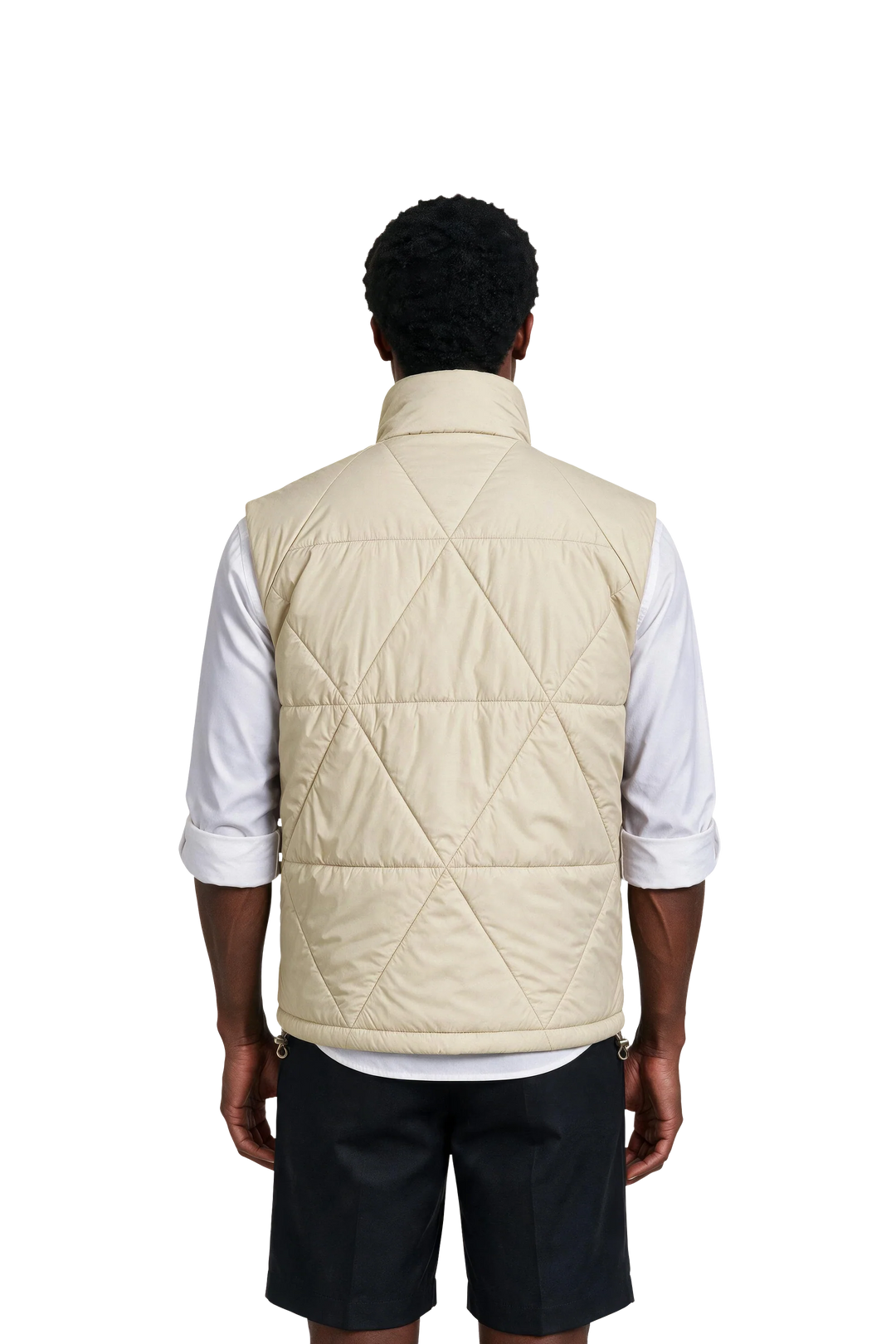 NOMAKA - Gilet léger Alvier Marron/Blanc