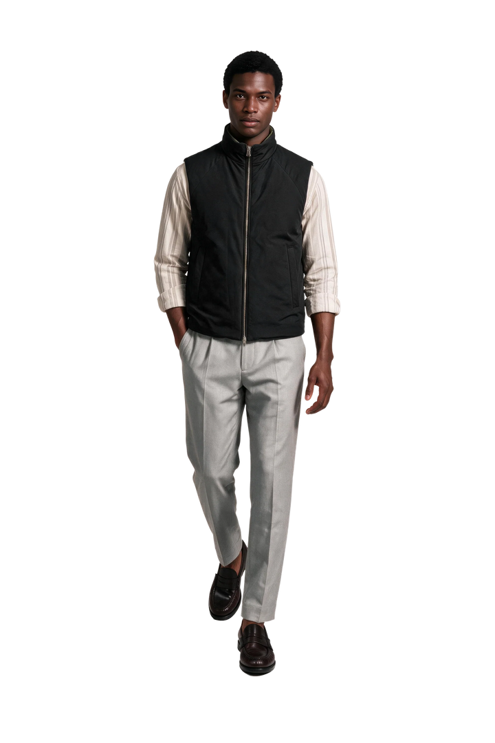 NOMAKA - Gilet léger Alvier Noir/Vert