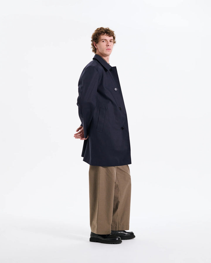 MACKINTOSH - Manteau mi-long Dunoon Raintec® Bleu Marine