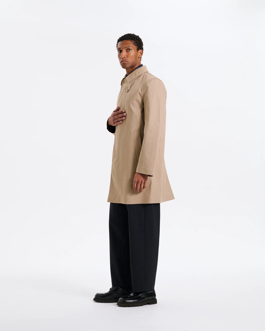 MACKINTOSH - Manteau mi-long Dunoon Raintec®  Beige