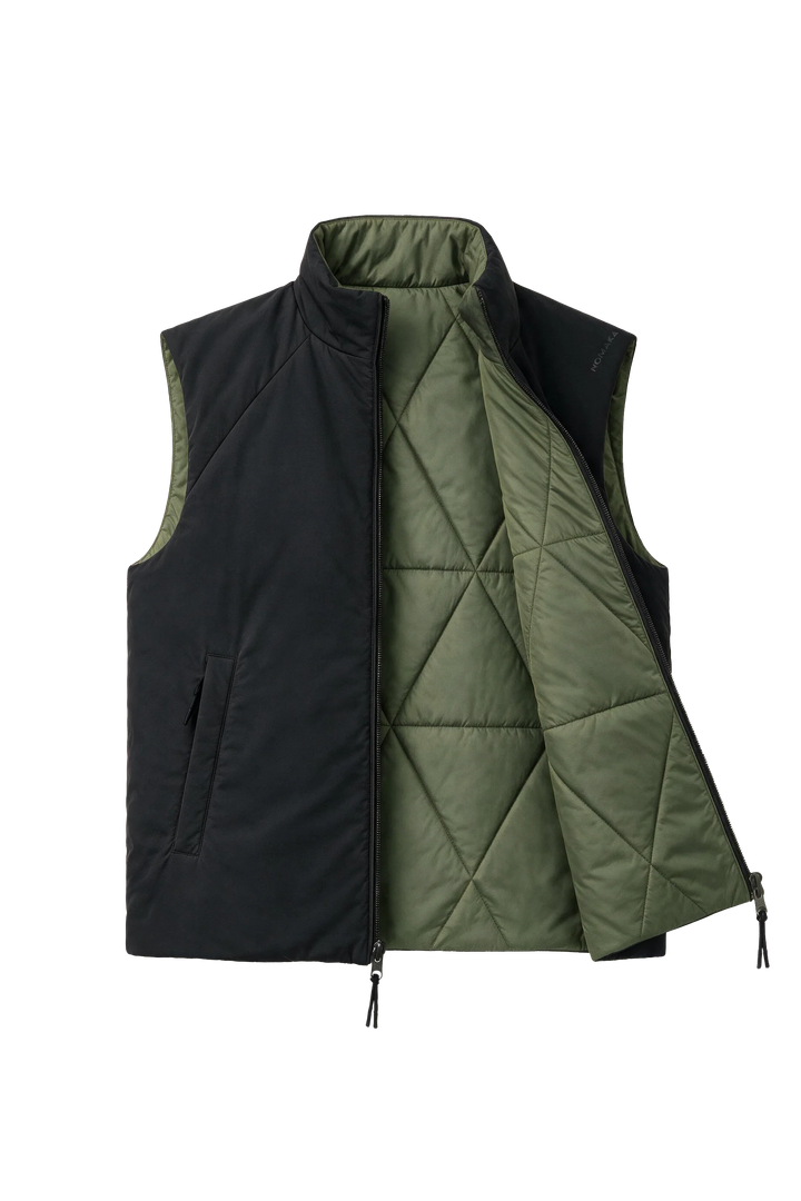 NOMAKA - Gilet léger Alvier Noir/Vert