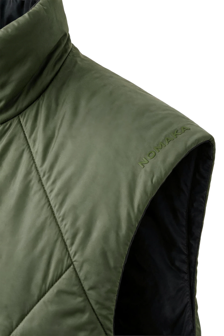 NOMAKA - Gilet léger Alvier Noir/Vert
