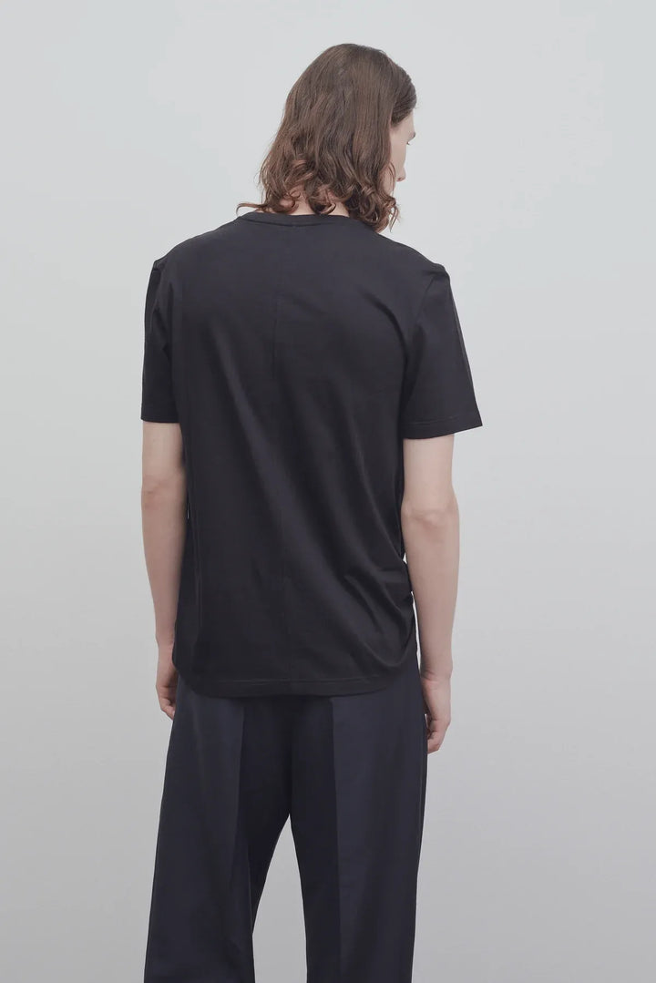 THE ROW - Luke T-Shirt en Coton noir