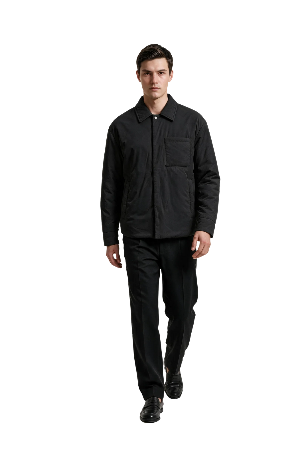 NOMAKA - Blouson rembourré léger Vial Noir
