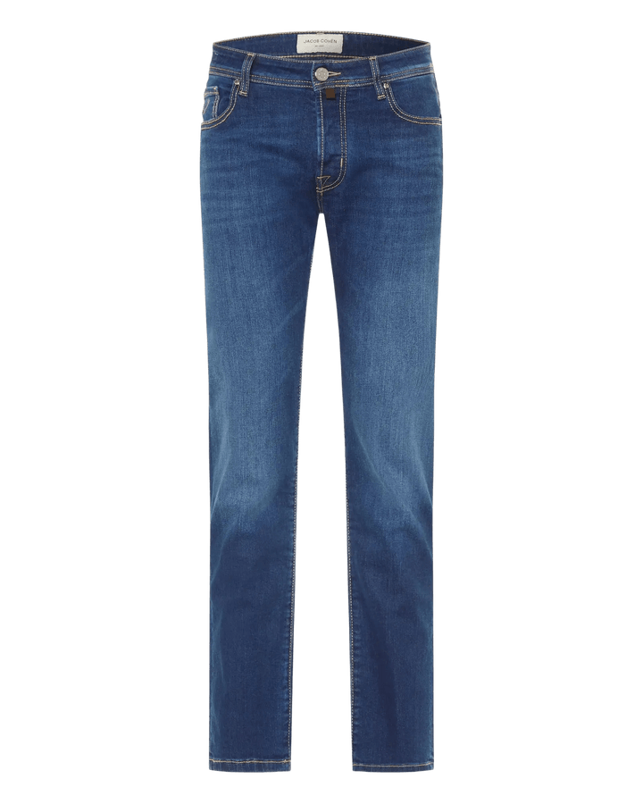 JACOB COHEN - Jean Bard coupe slim Bleu moyen - Lothaire