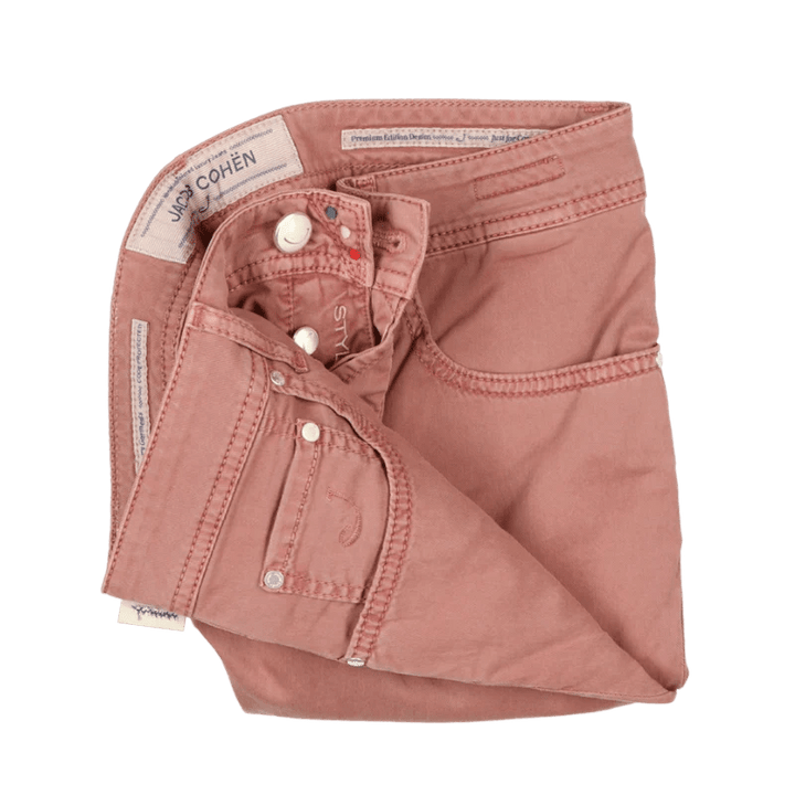 JACOB COHËN - Jean J688 Comfort Rose poudré - Lothaire