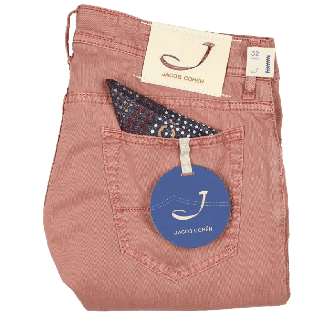 JACOB COHËN - Jean J688 Comfort Rose poudré - Lothaire