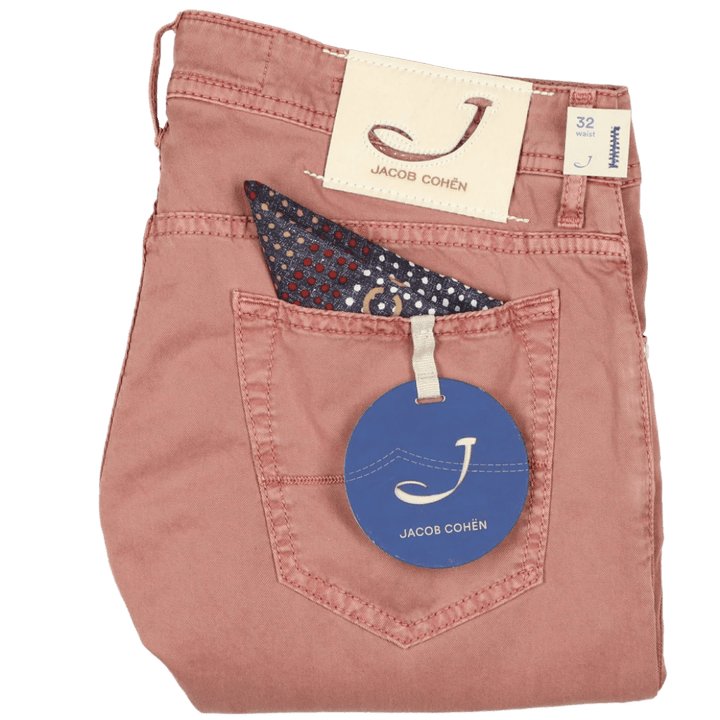 JACOB COHËN - Jean J688 Comfort Rose poudré - Lothaire