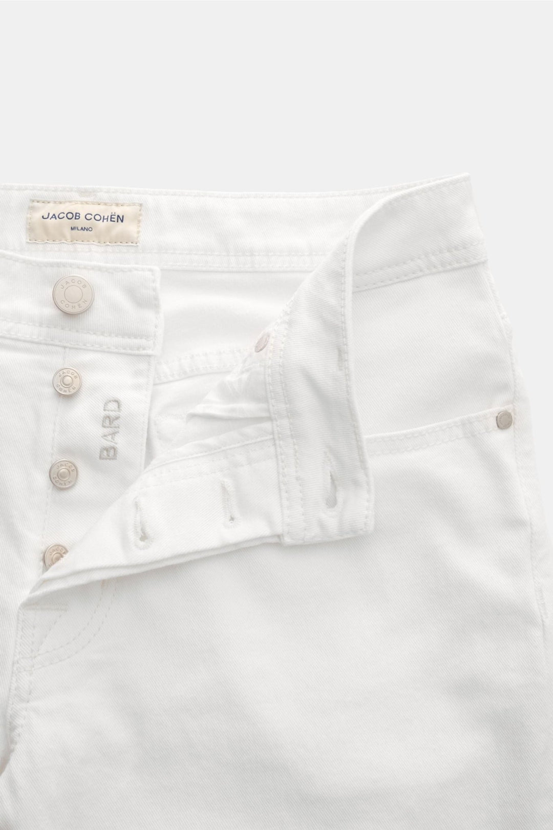 JACOB COHEN - Jeans BARD Blanc cassé - Lothaire