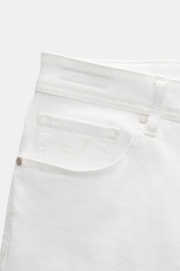 JACOB COHEN - Jeans BARD Blanc cassé - Lothaire