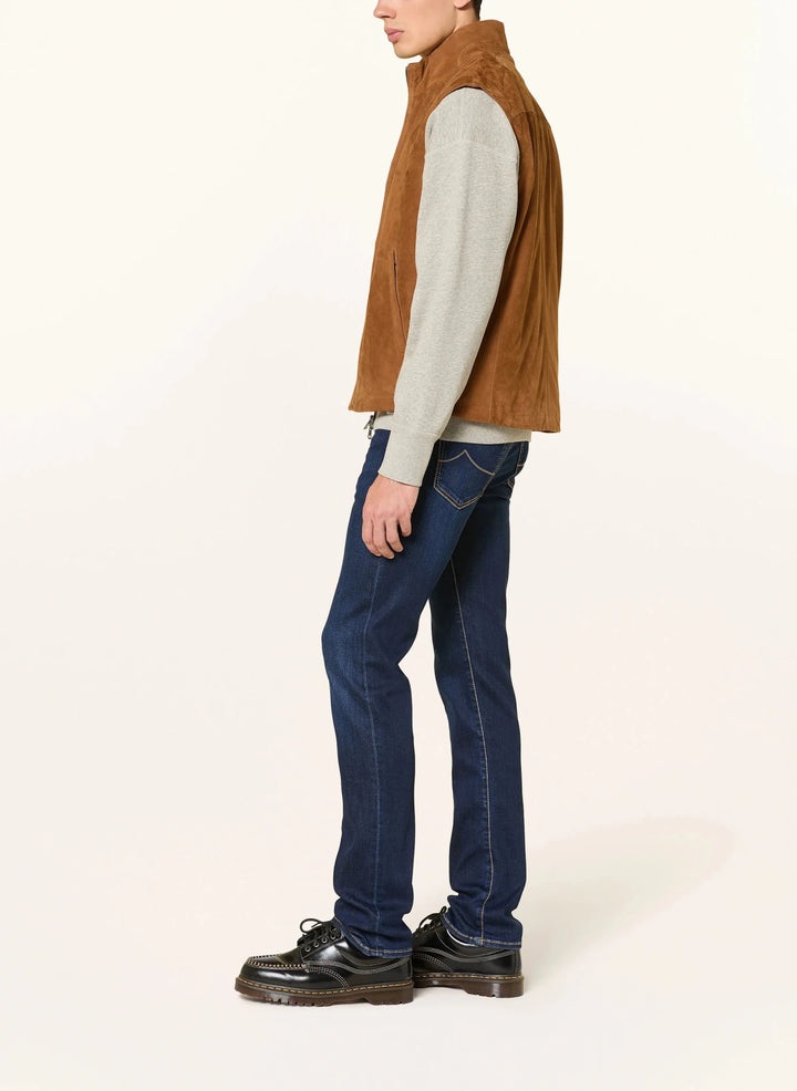 JACOB COHEN - Jeans BARD slim fit Bleu foncé - Lothaire