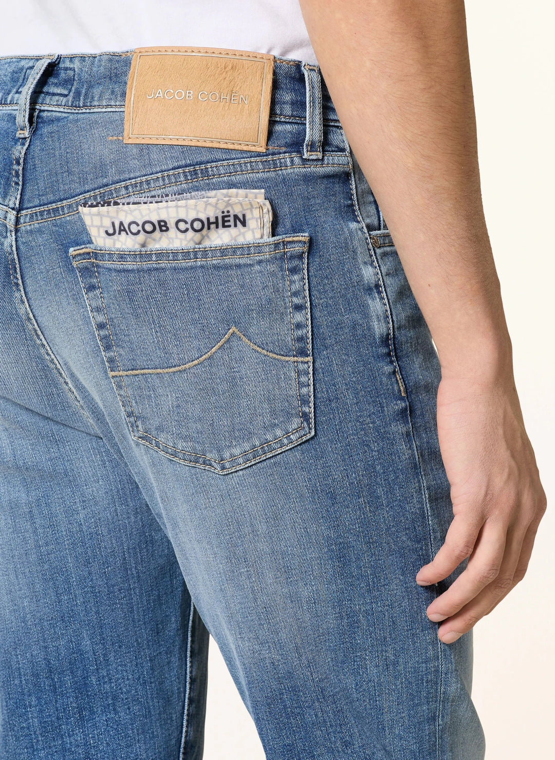 JACOB COHEN - Jeans EDO coupe régulière Bleu clair - Lothaire
